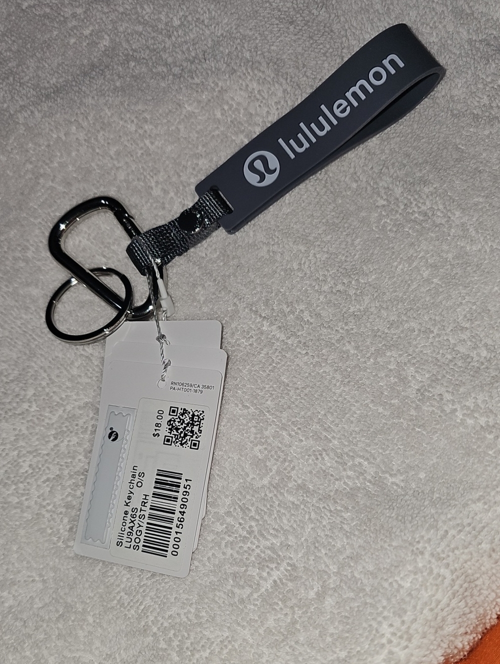 Lululemon Silicone Keychain!! Nwts, SOGY/STRH!! Dont Miss!!